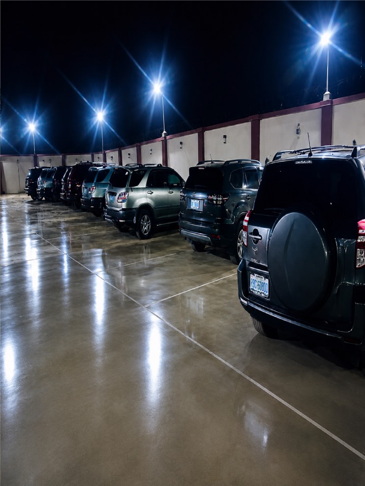 Secure Parking Lot